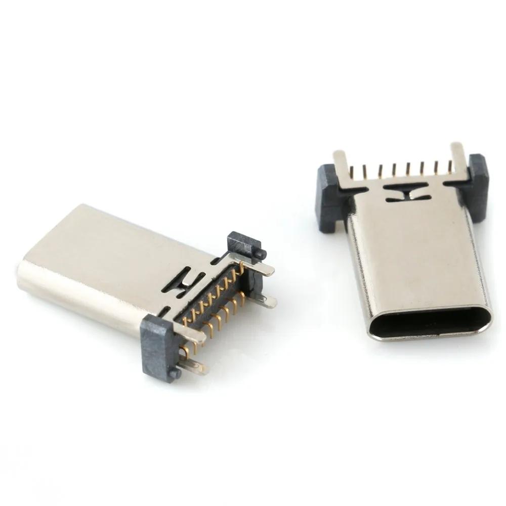 USB 3.1 CŸ 180   SMD  ̽  Ŀ, 16P ũ CŸ  ÷  Ʈ, 50 